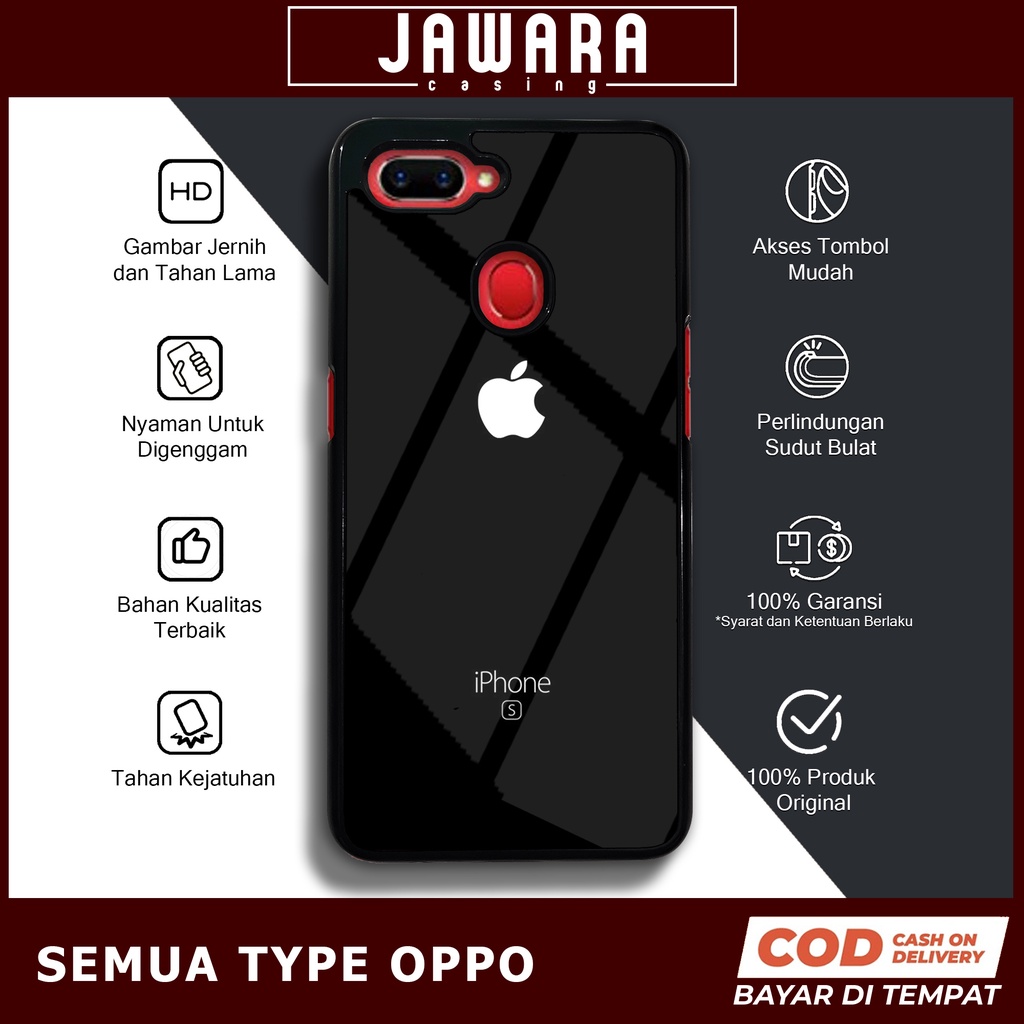 Case Oppo A5S A7 A11K A12 Case Hp Oppo A5S A7 A11K A12 Premium Glossy Jawara Casing [AP01] Casing Hp
