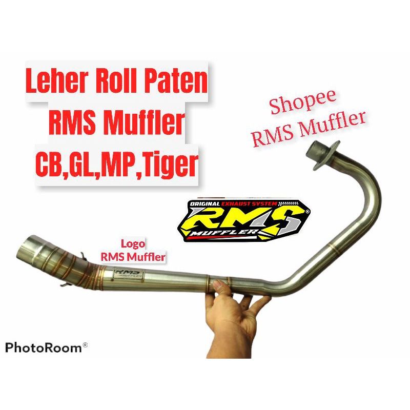 leher knalpot roll pate  megapro CB GL TIGER ORIGINAL