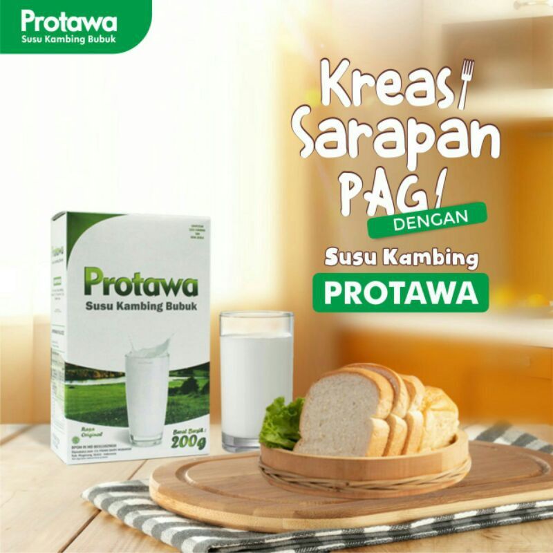 Susu Kambing Etawa Protawa 200 gr - Susu Kambing Etawa Original