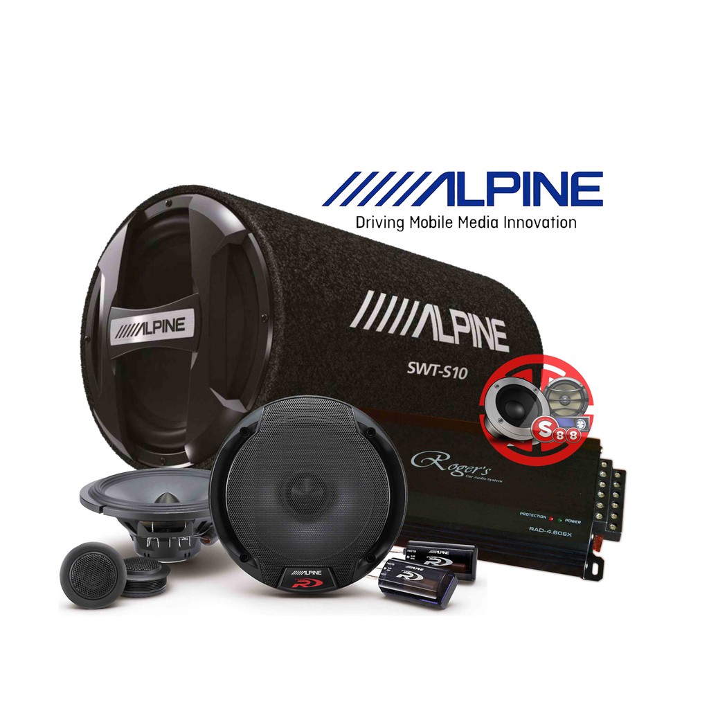 Paket Audio Mobil Alpine Rogers Daily Upgrade