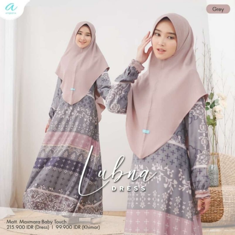 LUBNA/gamis dewasa/gamis lubna