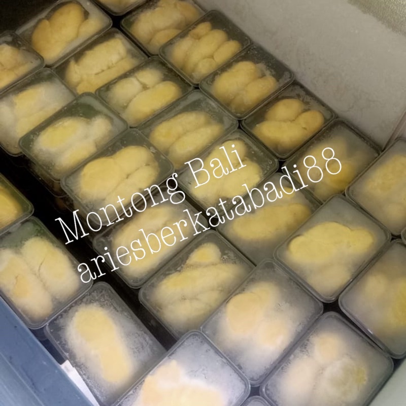 

Durian kupas Montong Bali Karawaci-Tangerang