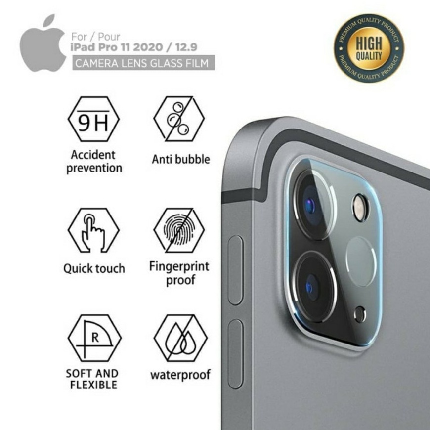 TEMPERED GLASS CAMERA IPAD PRO 2020 IPAD PRO 12.9 FULL CURVER - FA