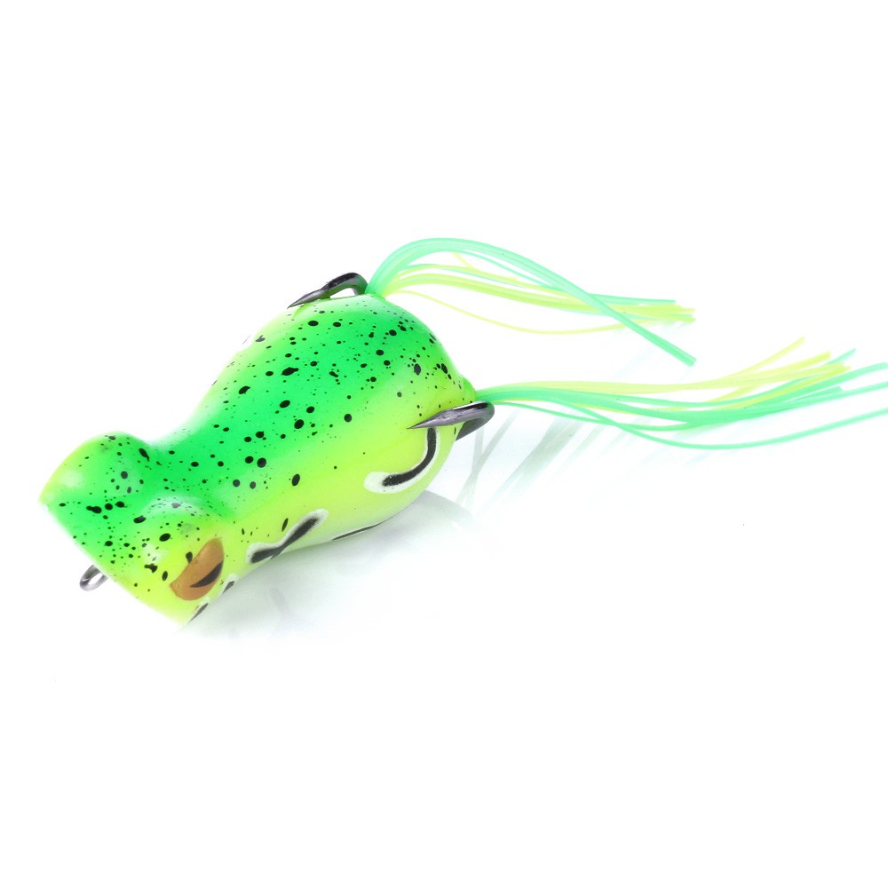 HENGJIA 6Pcs 5cm/12g Umpan Pancing Soft Frog Lure Ikan Bass Silicone Bait Topwater katak Bait Alat Pancing Tackle