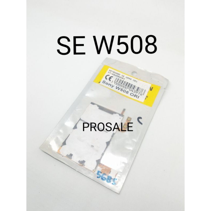 Flexible Sony Ericsson W508 Keypad