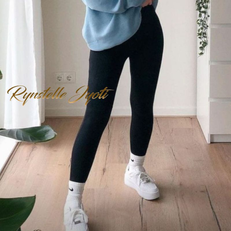 Legging Panjang kaos soft rayon dan spandek Rynstelle