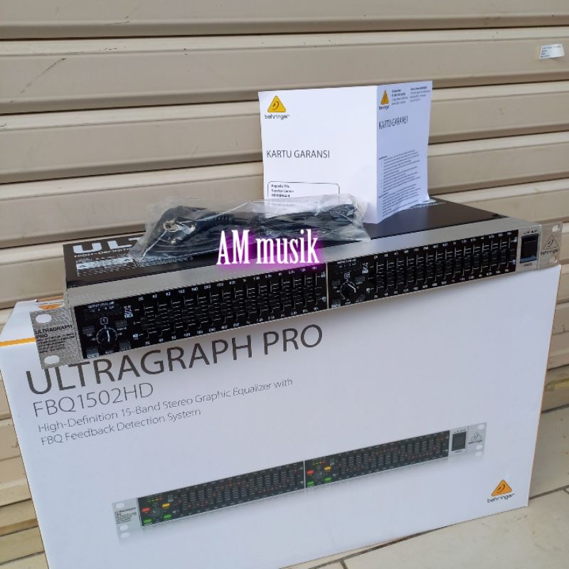 EQUALIZER BEHRINGER FBQ 1502 HD FBQ1502HD GARANSI 1 TAHUN