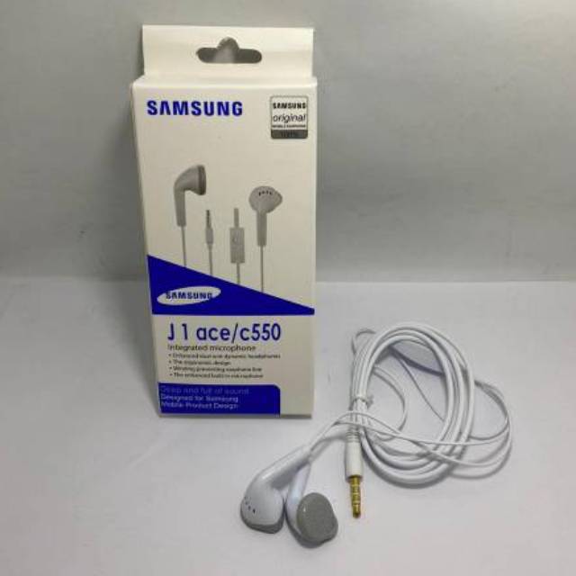 Handsfree Samsung C550 Headset Samsung J1 Ace Non Karet