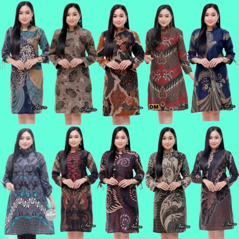 Batik Wanita | Baju Batik Wanita | Batik Wanita Lengan Panjang | Seragam Batik Wanita | Atasan Batik
