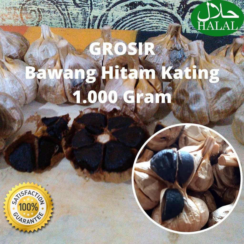 

Premium Bawang Hitam Bonggol Black Garlic Kating Kiloan