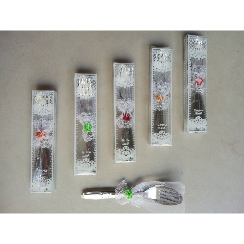 Souvenir Sendok Garpu Kemas Mika