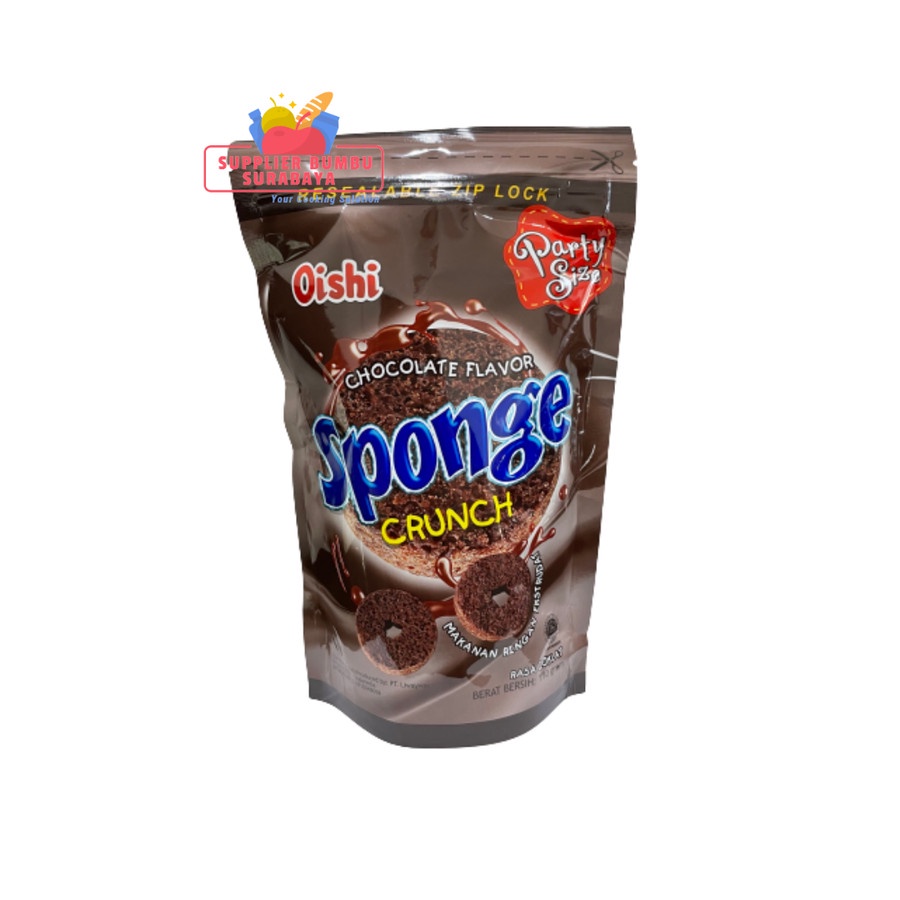 

Snack Oishi Sponge Crunch Coklat 110g