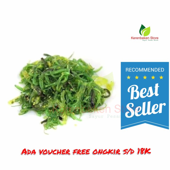 

Chuka Wakame - Rumput Laut - Seaweed per 200 Gram