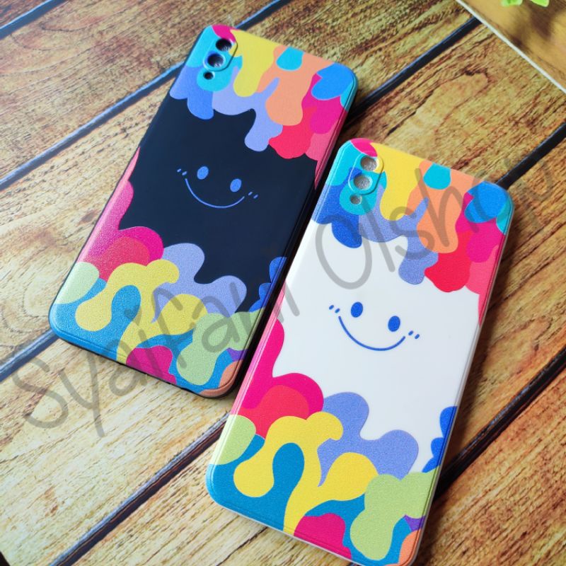 Case Smile Vivo Y93 (Non Finger) / 1814 / 1815 / V1818A / V1818T Softcase Smile Candy Colour Soft TPU Lembut