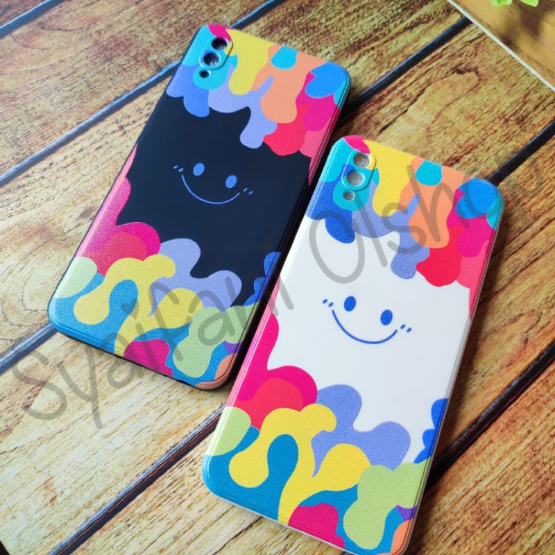 Case Smile Vivo Y93 (Non Finger) / 1814 / 1815 / V1818A / V1818T Softcase Smile Candy Colour Soft TPU Lembut