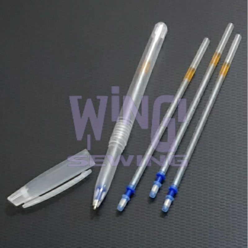 Isi Pen Silver Bolpen Kulit Leather Pen Penanda Pola