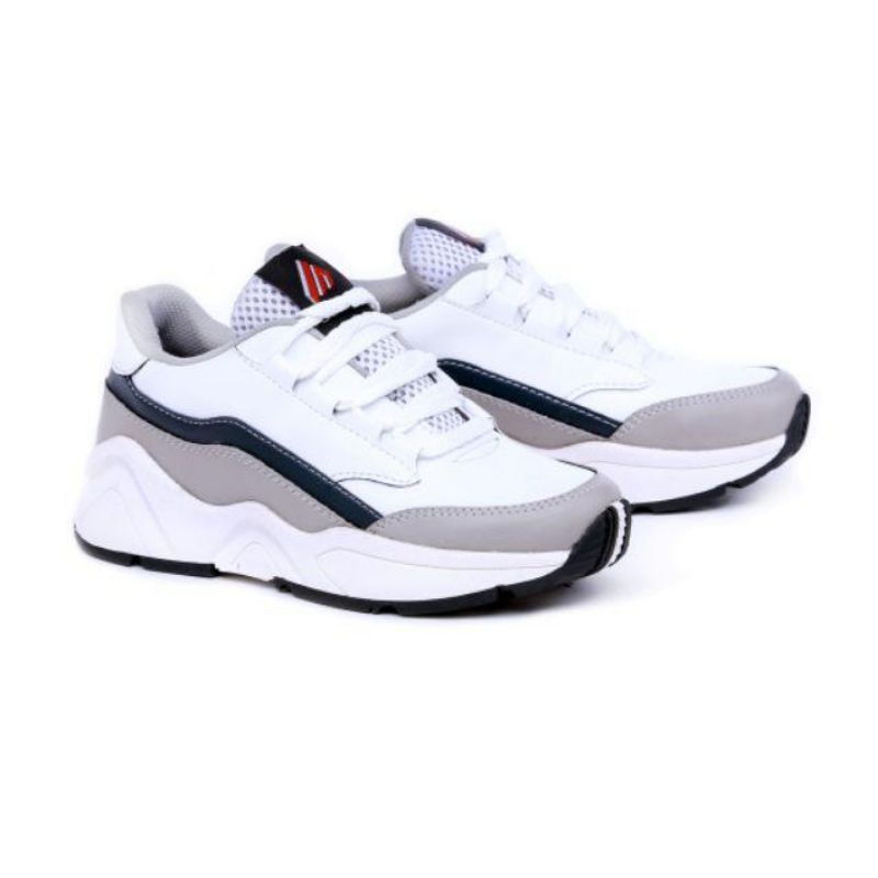 sepatu sneakers anak perempuan putih garsel murah