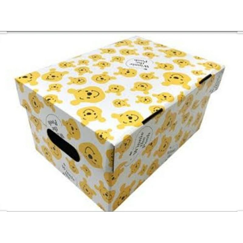 

Disney Winnie The Pooh / Monster Inc Sulley Multi Purpose Box Gift Box Toy Box Keeper Foldable