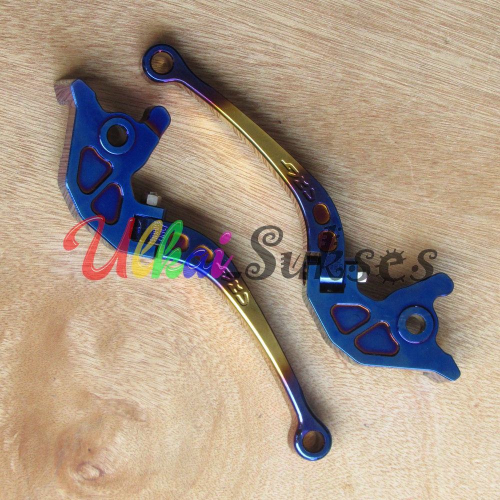 Handle Rem Motor l Variasi Aksesoris Motor Handle Rem Lipat 2 Tone CNC CR9 l Handle Brake Nmax l Vario l Scoopy l Pcx Murah Thailook Hight Quality