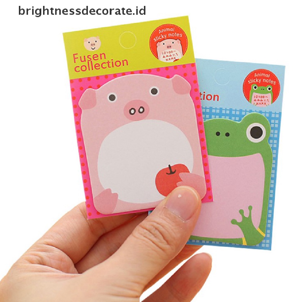 (Birth) Sticky Note / Memo / Pembatas Buku Bentuk Binatang Lucu