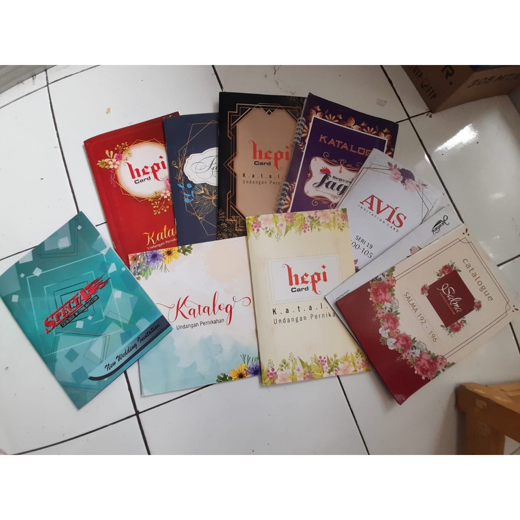 KATALOG UNDANGAN LENGKAP