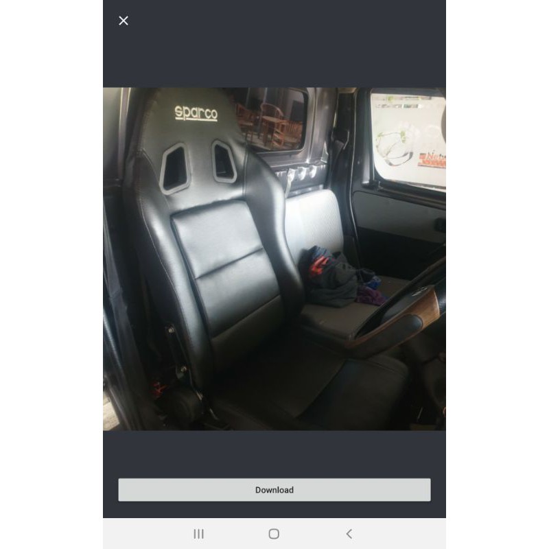 jok racing penganti kursi mobil granmax