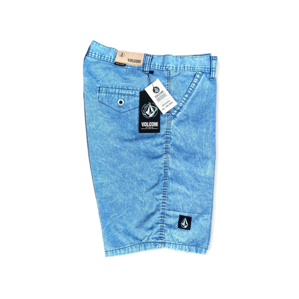 CELANA JEANS BROADSHORT  PRIA PENDEK SNOW VOLCOM TERBARU