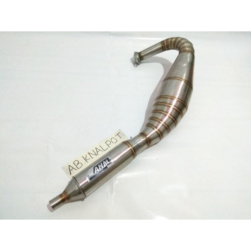 KNALPOT RX KING KOLONG KNALPOT KING KOLONG KNALPOT KOLONG RX KING BAHAN STAINLESS MERK AHM EXHAUST