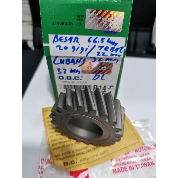 gigi crankshaft kruk as taft gt hiline f70 f80