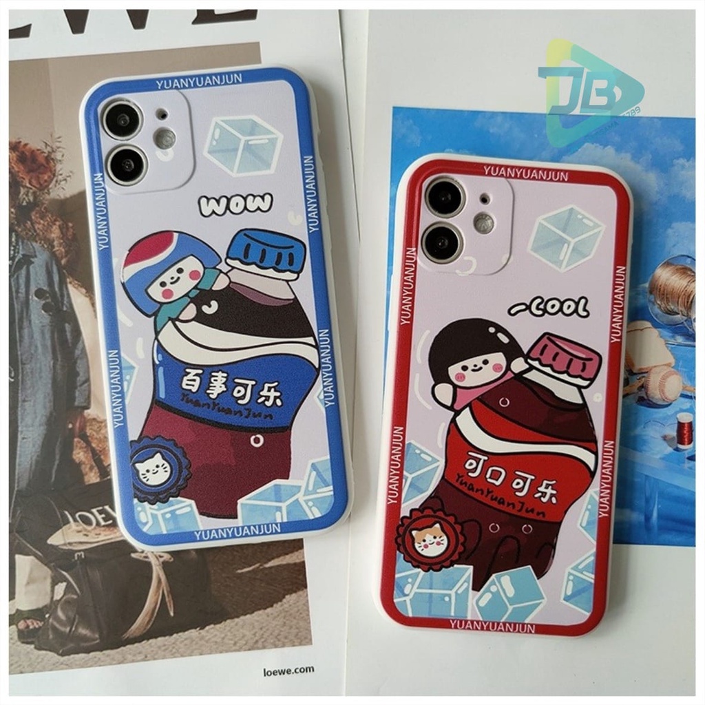 SOFTCASE MACARON PELINDUNG KAMERA CUSTOM YUANYUANJUN COOL OPPO VIVO SAMSUNG REALME XIAOMI IPHONE INFINIX FOR ALL TYPE JB5891