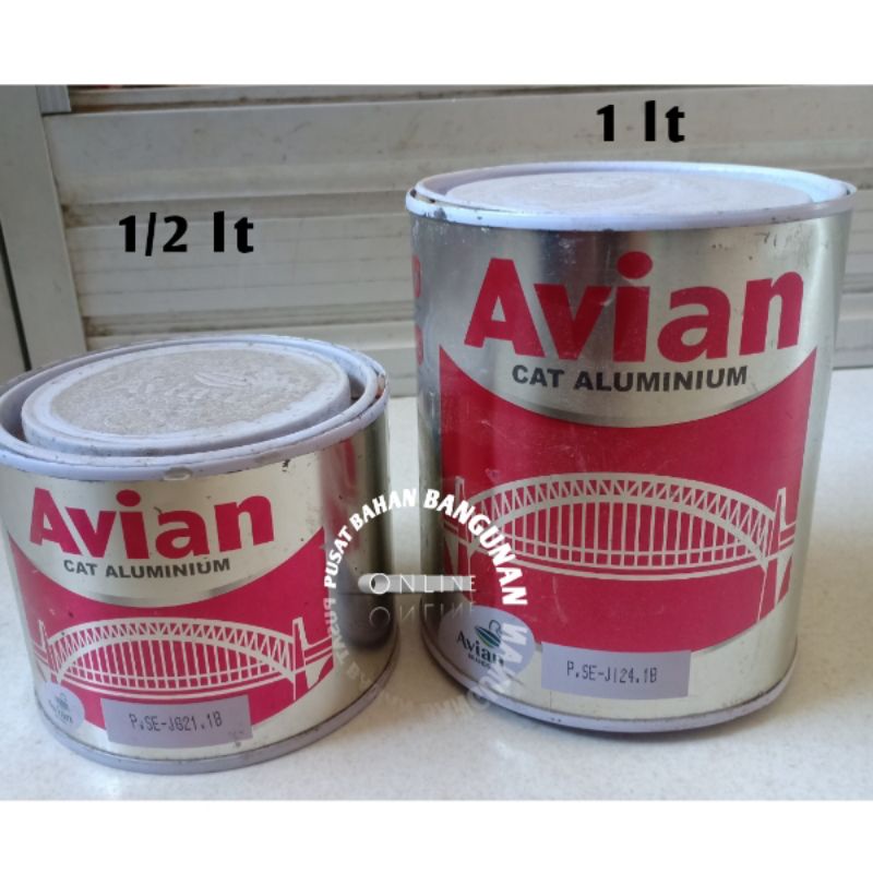 Cat Besi Aluminium 0,75 lt/ Cat Chrome, Cat Aluminium, Cat Silver