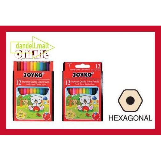 

U8Tyrt67- Pensil Warna 12 Joyko Kecil Cp-S12 E3Yrf797-