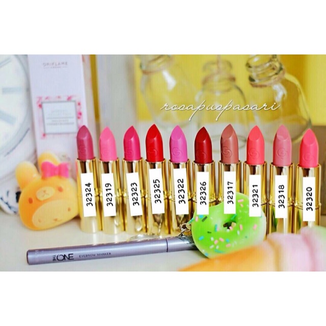 GG Iconic Matte Lipstik Oriflame Giordani Gold