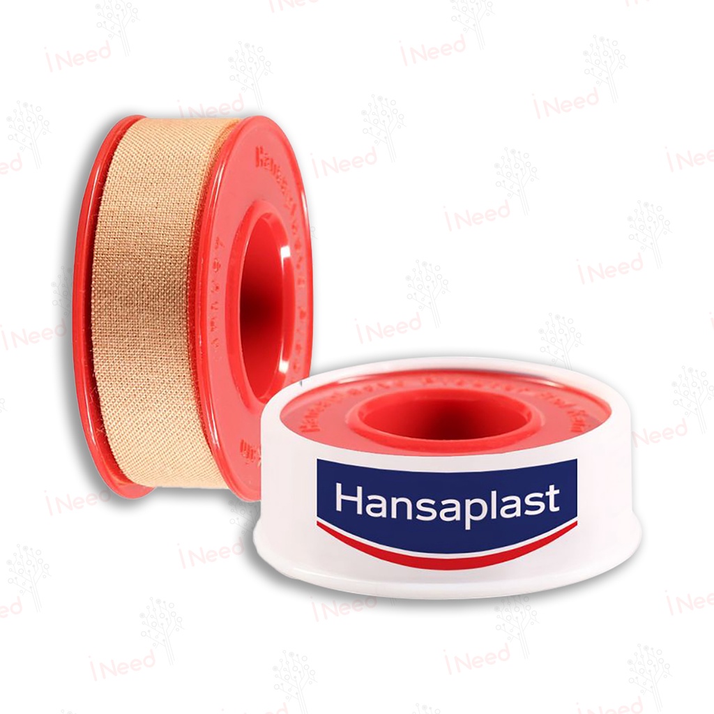 (INEED) (Per Roll) Hansaplast Roll Plester Kain 5m