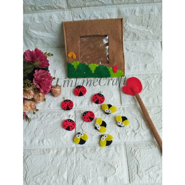 mainan anak / mainan edukasi anak / mari berhitung / mainan tepok lalat