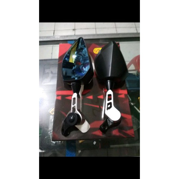 TERWOW spion ducati full cnc spion variasi NMAX AEROX XMAX VIXION CB 150R BEAT VARIO UNIFERSAL