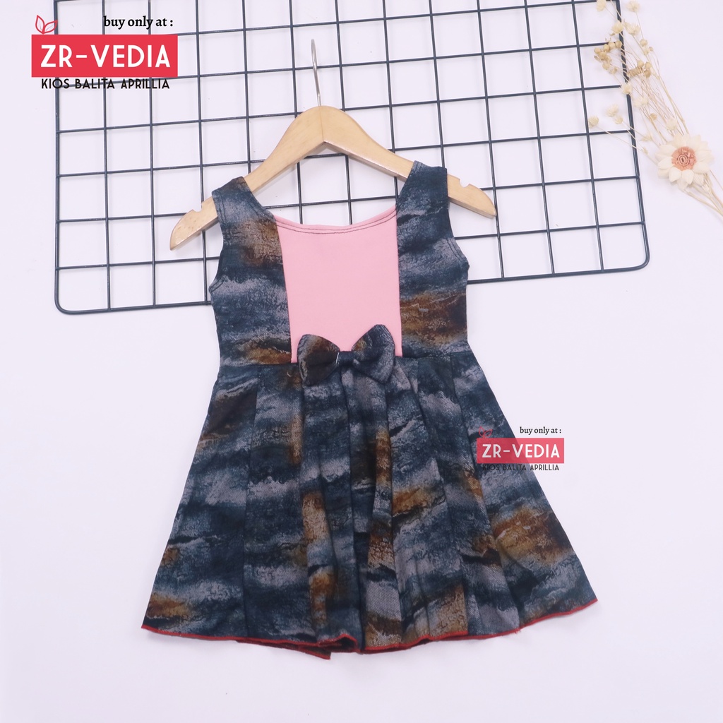 (BATIK) Dress Clairine Bayi - 3 Tahun / Baju Fashion Pesta Dres Anak Perempuan Bayi Yukensi Adem