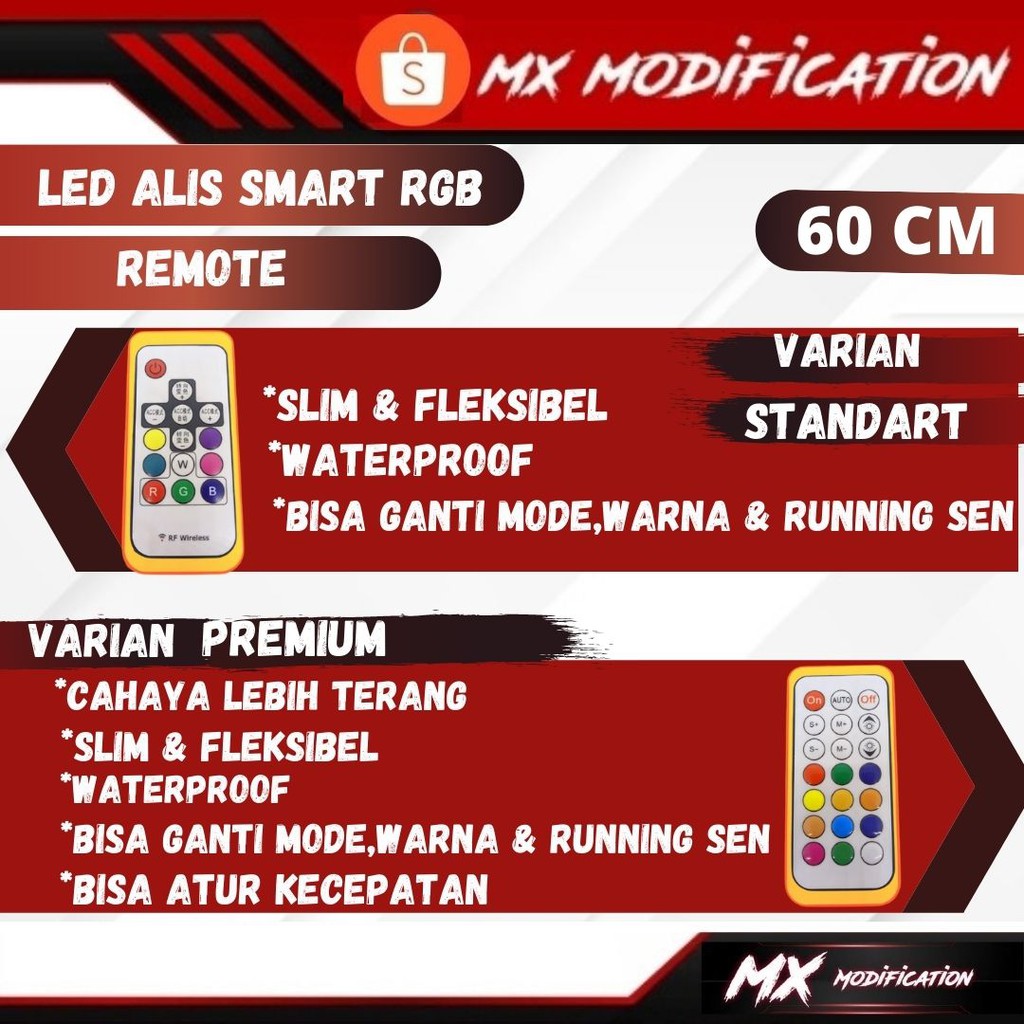 LED ALIS SMART RGB 60 CM (REMOTE) RUNNING SEIN-4