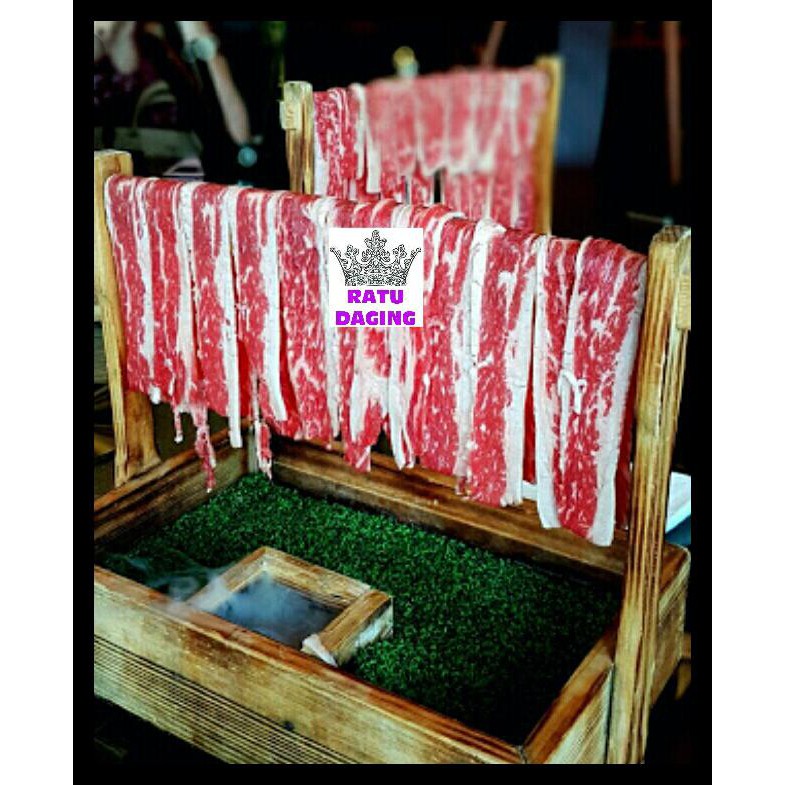 

DISKON! USA Beef Slice - Juicy Tender High recomend!! Resto Quality@500gr/pack