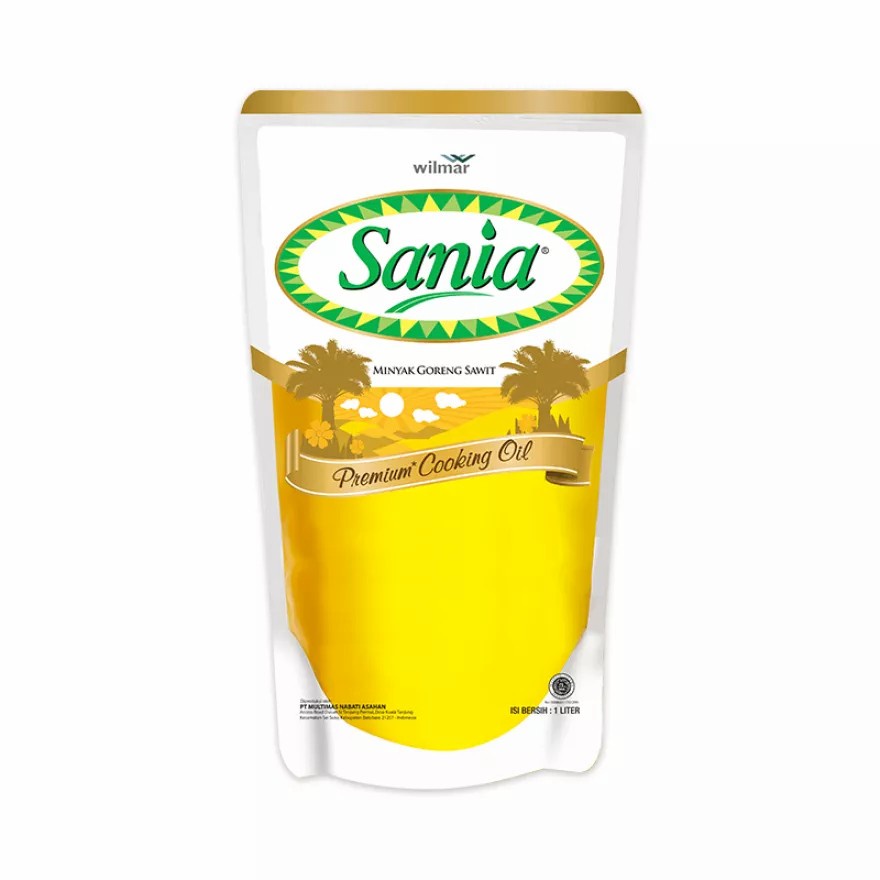 

Sania Minyak Goreng Pouch 1 Liter