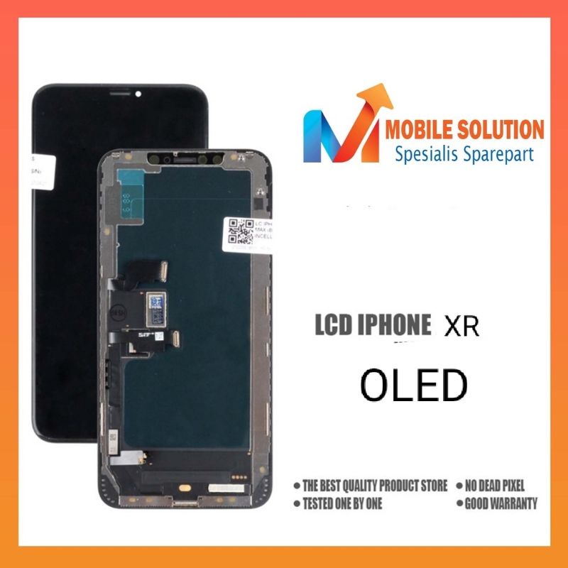 GROSIR LCD TOUCHSCREEN FULLSET IP XR OLED ORIGINAL SUPER 100% GARANSI 1 BULAN + PACKING BUBBLE