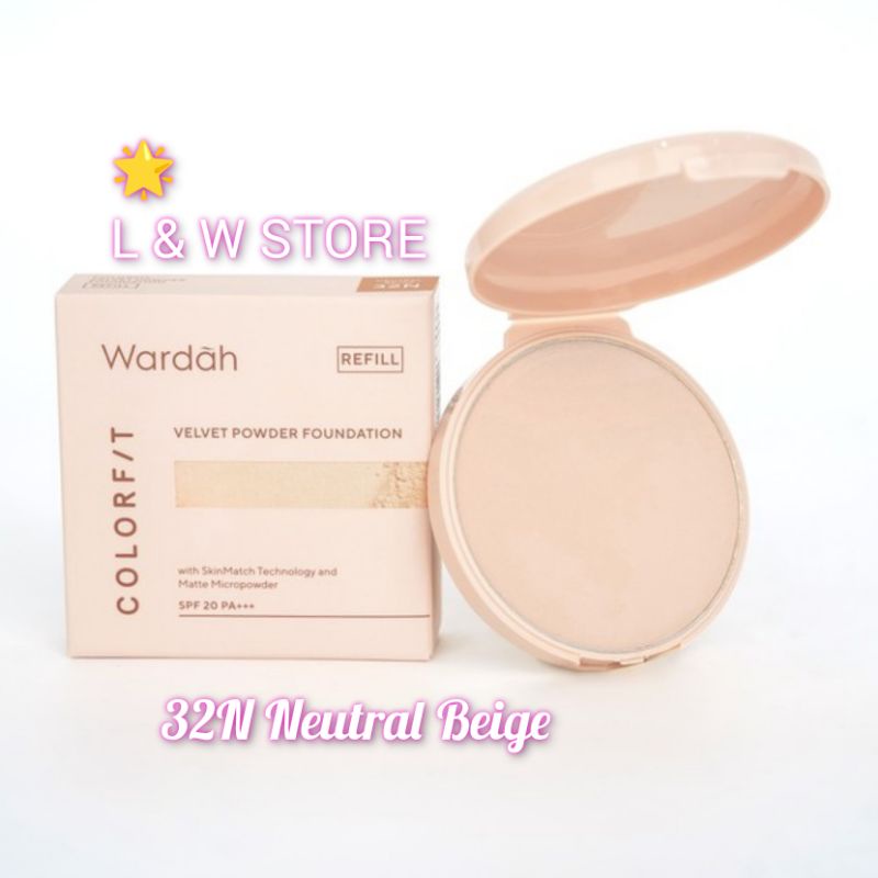 Wardah Colorfit Velvet Powder Foundation (Refill)