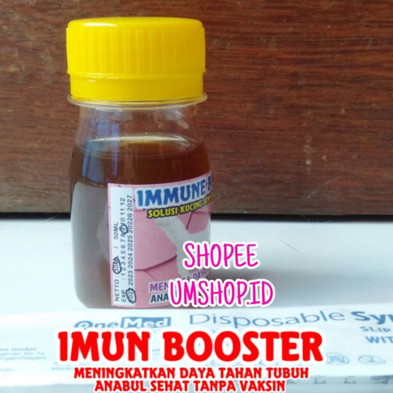 Immune Booster Cat Vitamin Kucing Tanpa Vaksin Imun Booster Daya Tahan Tubuh Kucing Kebal Virus