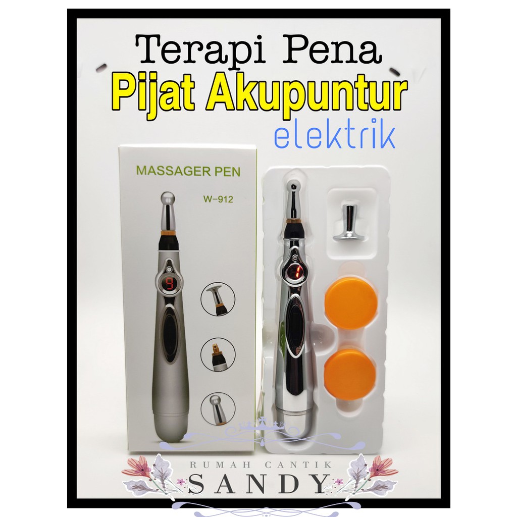 Pena Akupuntur Elektrik ~ Pijat Refleksi ~ Alat Terapi Saraf Kejepit