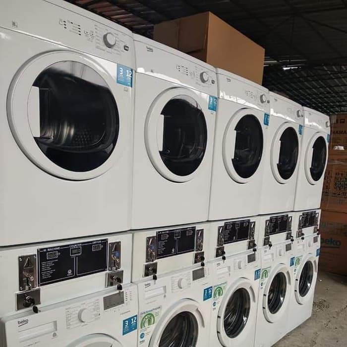 Paket Usaha Laundry 1 Stack Mesin Coin Paket Laundry Beko