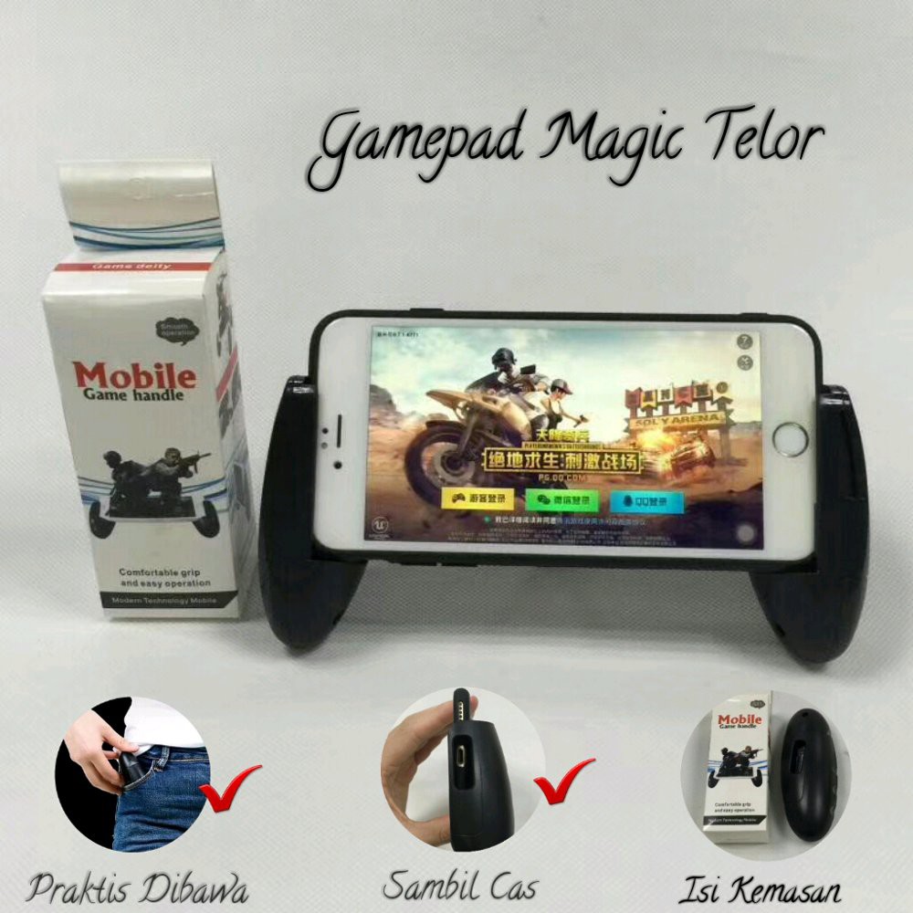 Gamepad Telur / Gamepad Handle / Game Pad Joystick Holder Mobile Legend / Gamepad Holder for Mobile