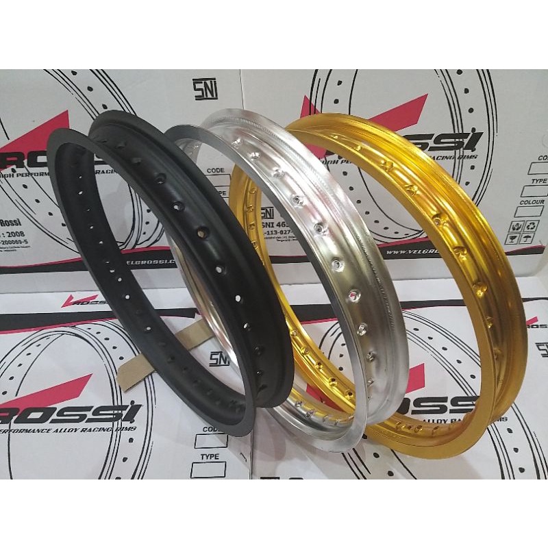 Velg  Wm V Rossi Hole36 (HARGA SATUAN/1RING) 14 / 140,160,185, 215.250