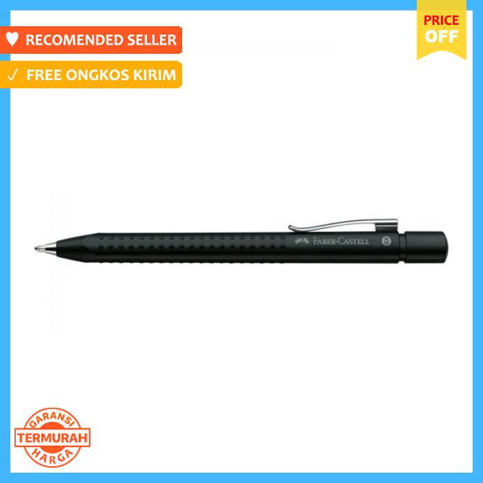 

Faber Castell Grip 2011 Black Matte Ballpoint Pen - Alat Tulis - Pulpen