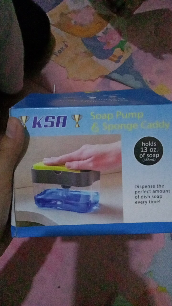 [ Yr ]  Holder Spons Dispenser Sabun 2in1 Dispenser Sabun Spon Kain Sabut Gosok Peralatan Dapur