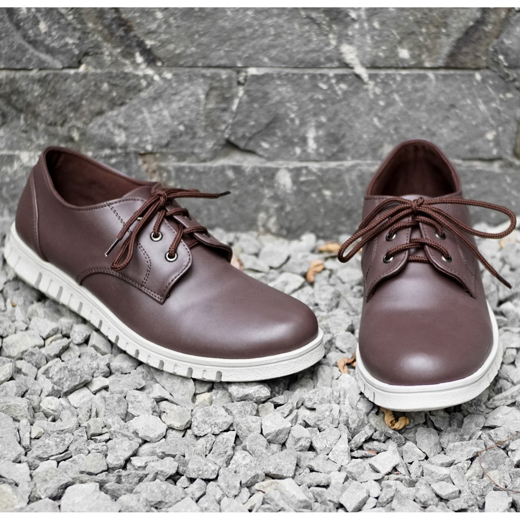 PASTOR BROWN |FORIND x Lvnatica| Sepatu Sneakers Tali Santai Kasual Pria/Cowok/Men Sneaker Footwear